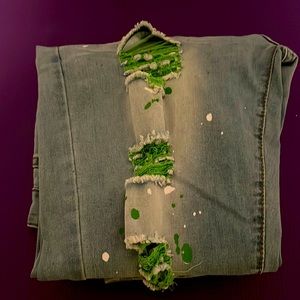 brand new shein jeans for low